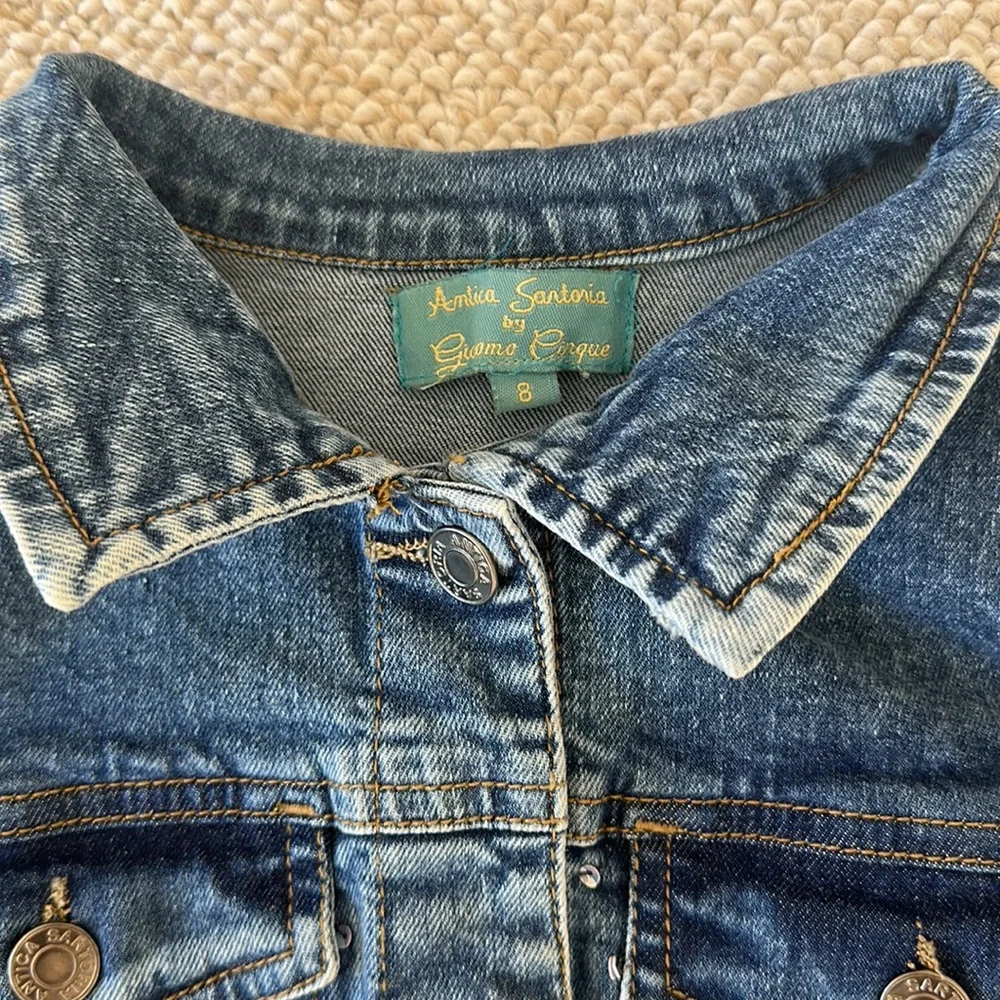 Antica Sartoria by Giacomo Cirque Jean Jacket - Picture 3 of 5